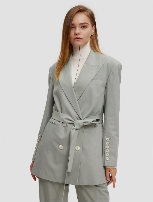 Belted Wrap Jacket