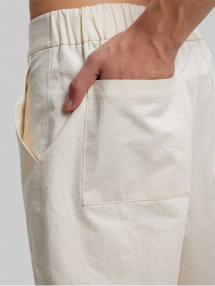 Tapered Pants With Shin Zippers