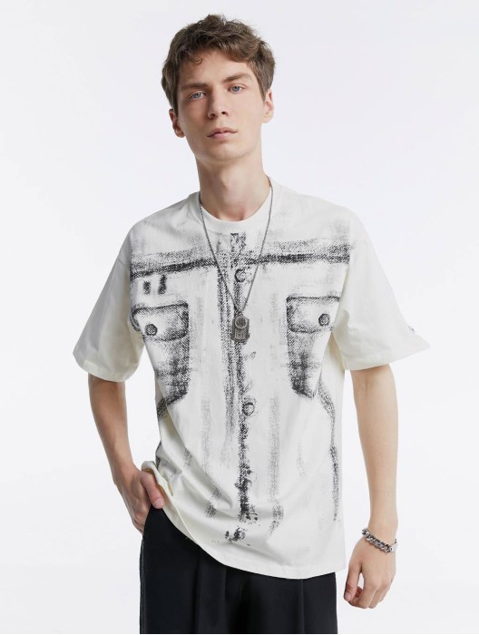 Pure Cotton Printed T-shirt