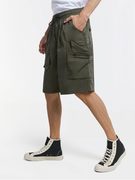 Multi Pockets Cargo Shorts