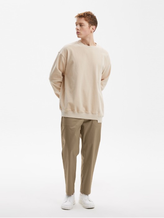 Single Button Tapered fit Trousers