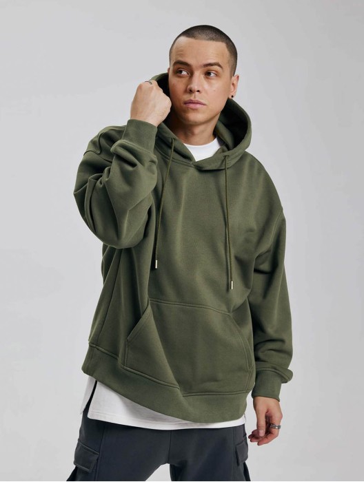 Cozy Classic Solid Cotton Hoodie