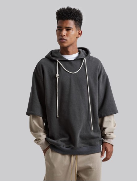 Double Layered Cotton Hoodie