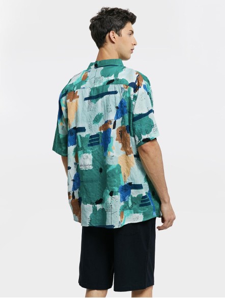 Art Print Short-Sleeve Shirt