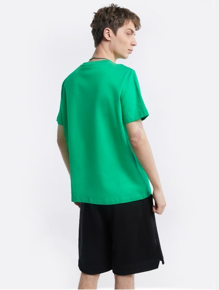 Round Neck Cotton T-shirt