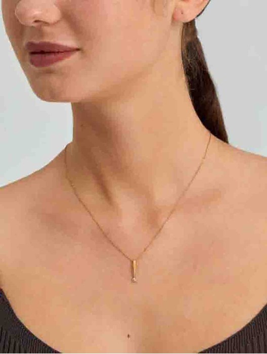 Glisten Vertical Necklace