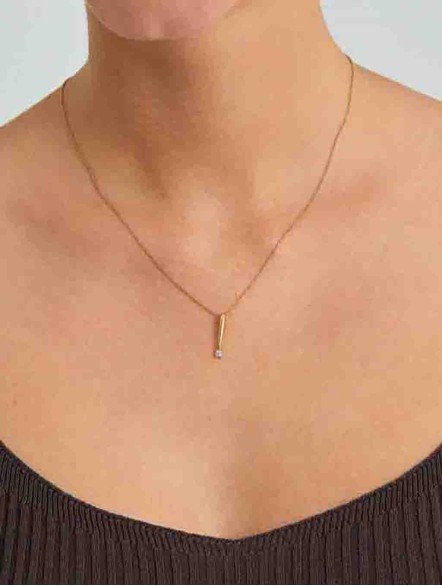 Glisten Vertical Necklace