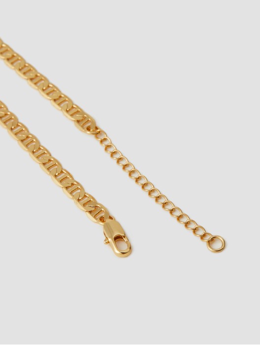 Flat Mariner Chain Necklace