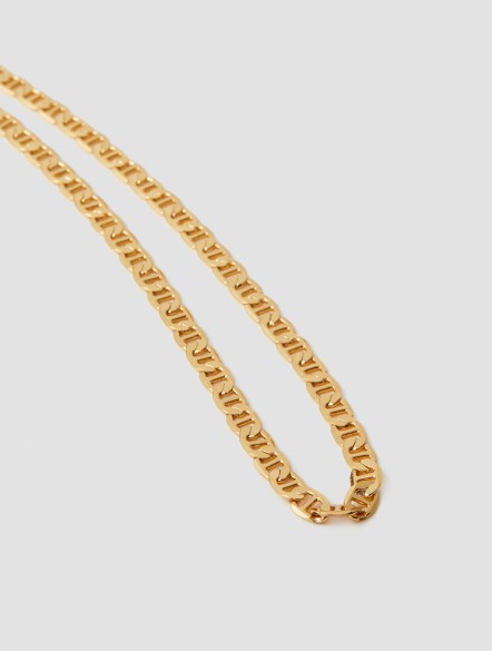 Flat Mariner Chain Necklace