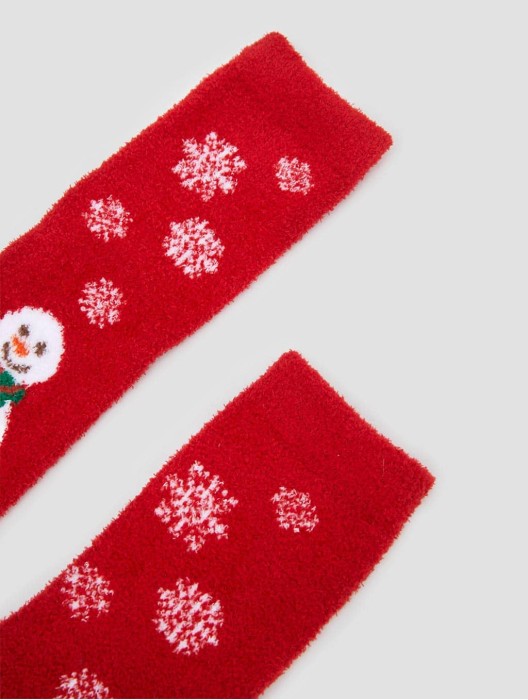 Festive Lovely Red-Series Socks