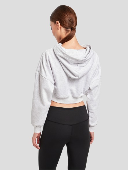 Rlaxed Cropped Hoodie