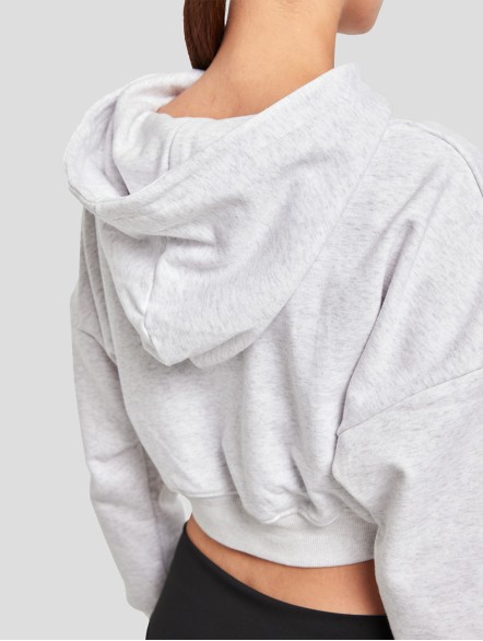 Rlaxed Cropped Hoodie