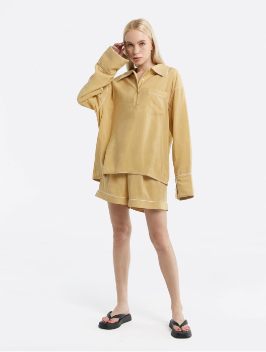 Comfy Oversized Pajama Top