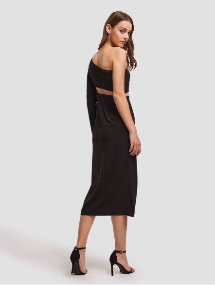 One Shoulder Straight Dress