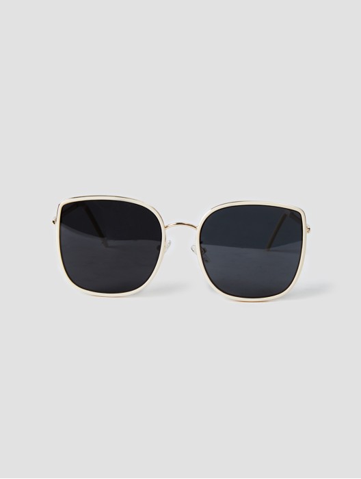 Retro Thin-Rim Sunglasses