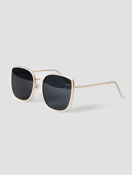 Retro Thin-Rim Sunglasses