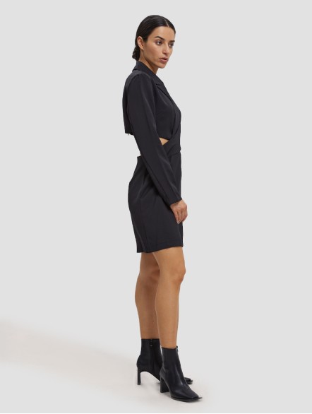 Cutaway Blazer Dress