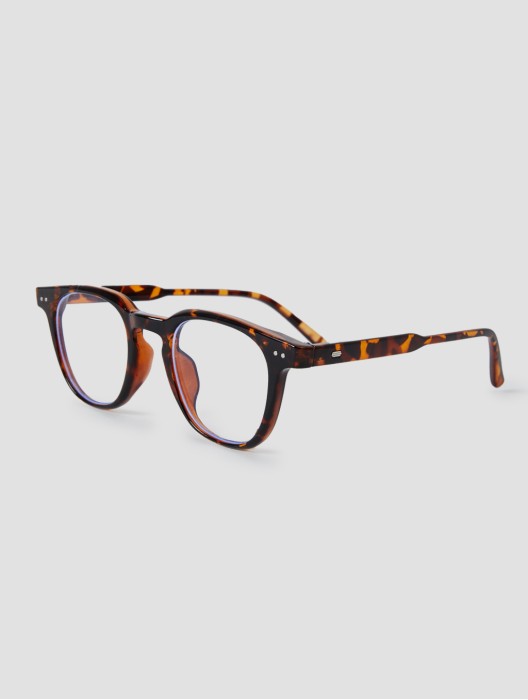 Leopard-print Blue Light Glasses