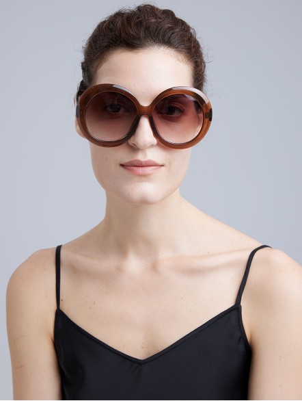 Oversized Round Sunglasses