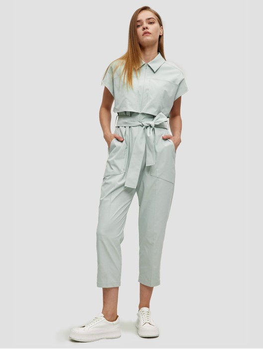 Zipper Front Jumpsuit