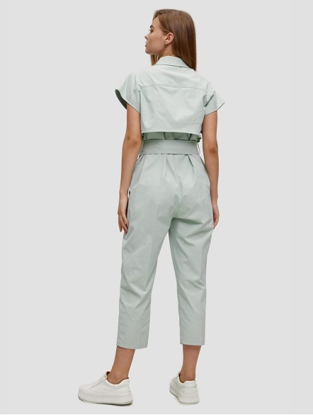 Zipper Front Jumpsuit