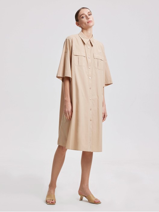 Tailored Shirt Dress