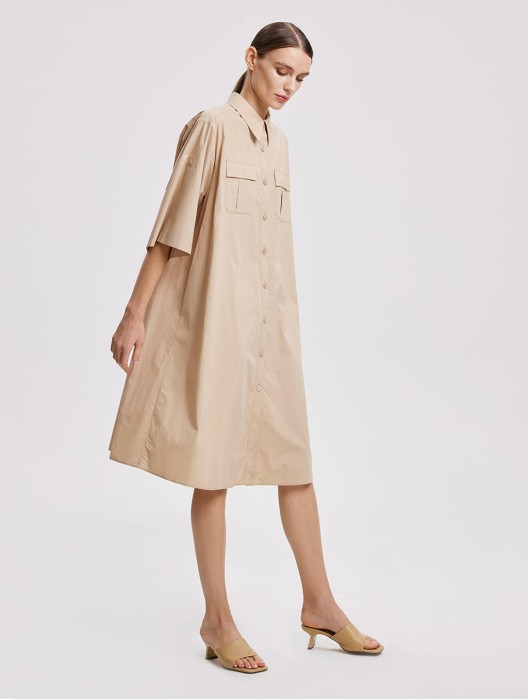 Tailored Shirt Dress