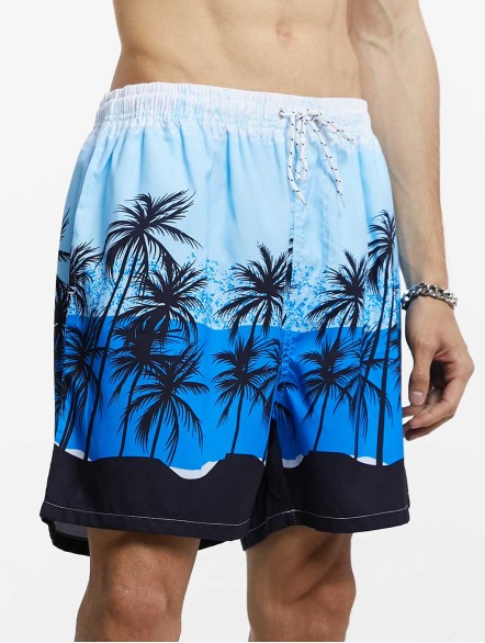 Quick Drying Printed Beach Shorts