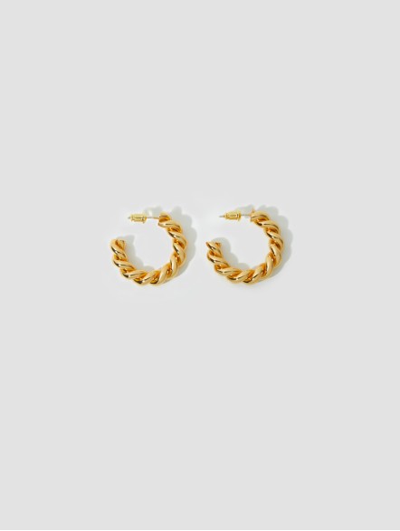 Twist Open Earrings