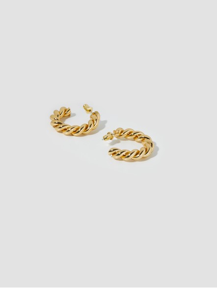 Twist Open Earrings