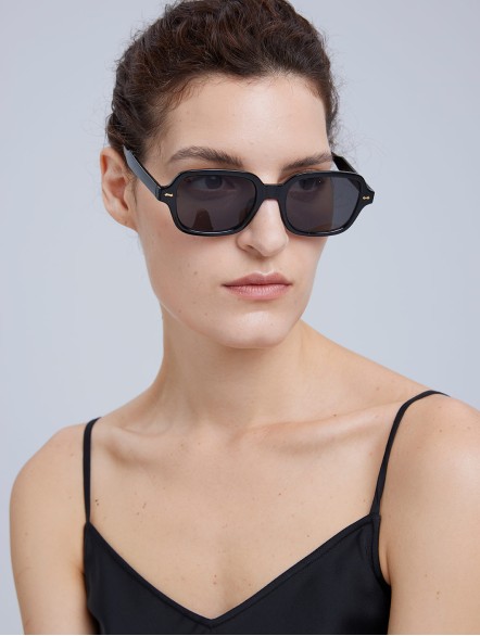 Vintage Square Sunglasses