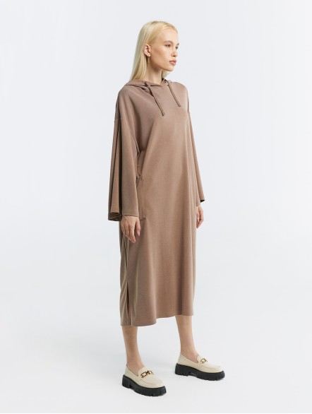 Long Hooded Dress