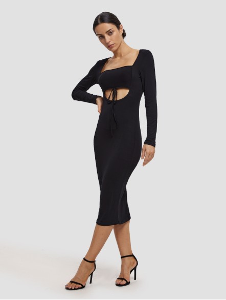 Cutout Waist Bodycon