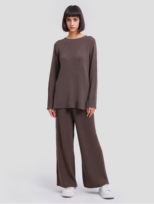 Cashmere Comfort Rib-Knit Set