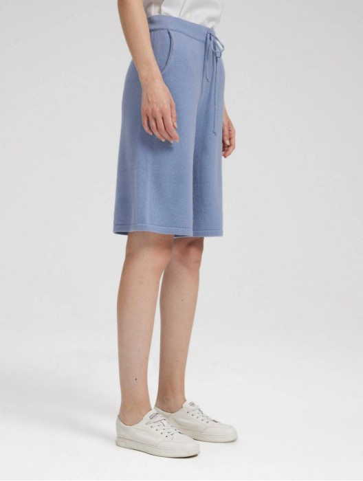 Knit Knee-length Shorts