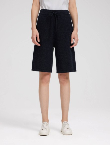 Knit Knee-length Shorts