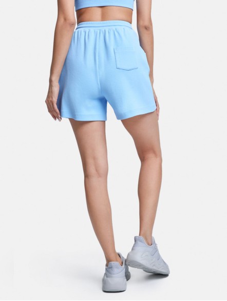 High Rise Cotton Shorts