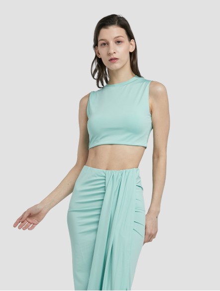 Bodycon Crop Top & Skirt Set