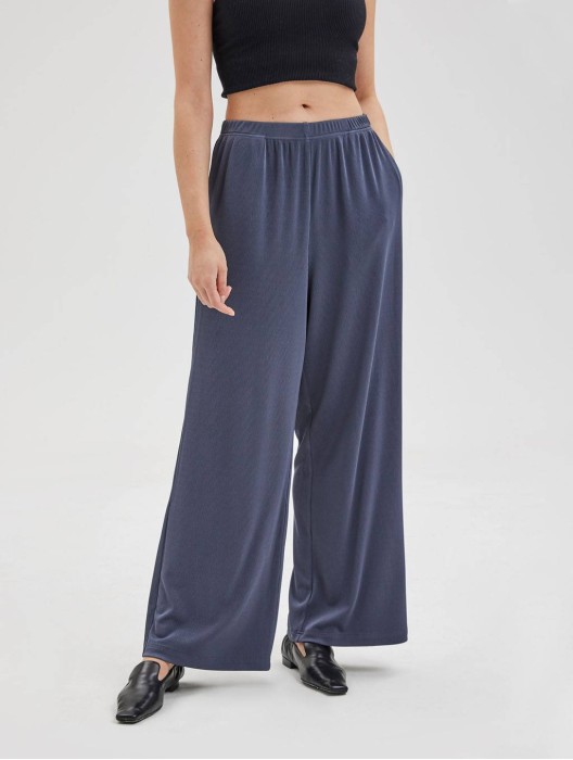 Ribbed Knit Trousers