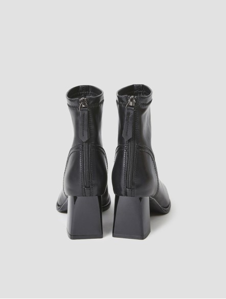 Squared-off Toe Boots