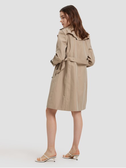 Knee-High Trench Coat