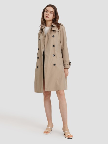 Knee-High Trench Coat