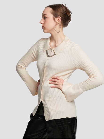 Sweater With Regular Collar