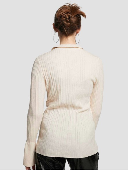 Sweater With Regular Collar