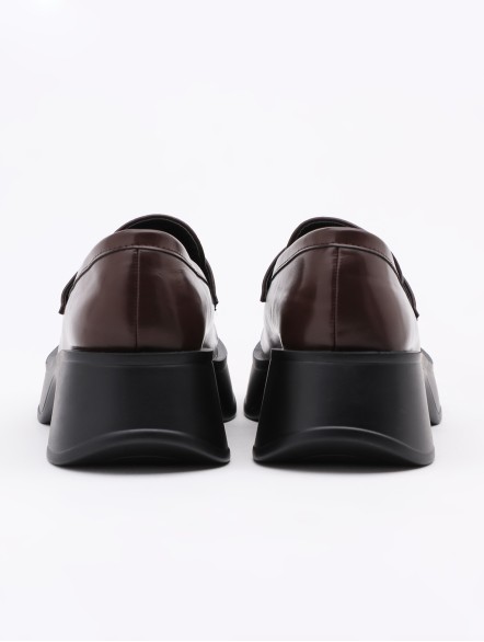 Thick-sole heightening muffin shoes