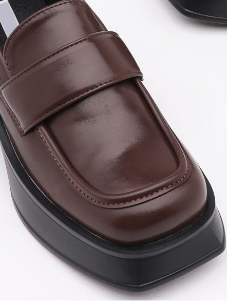 Thick-sole heightening muffin shoes