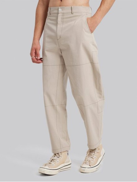 Ankle-Length Cotton Pants