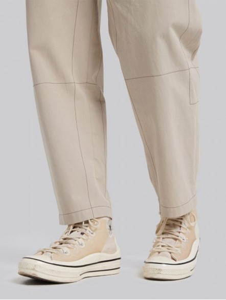 Ankle-Length Cotton Pants