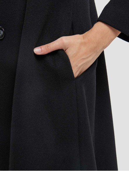 Maxi Straight Wool Coat