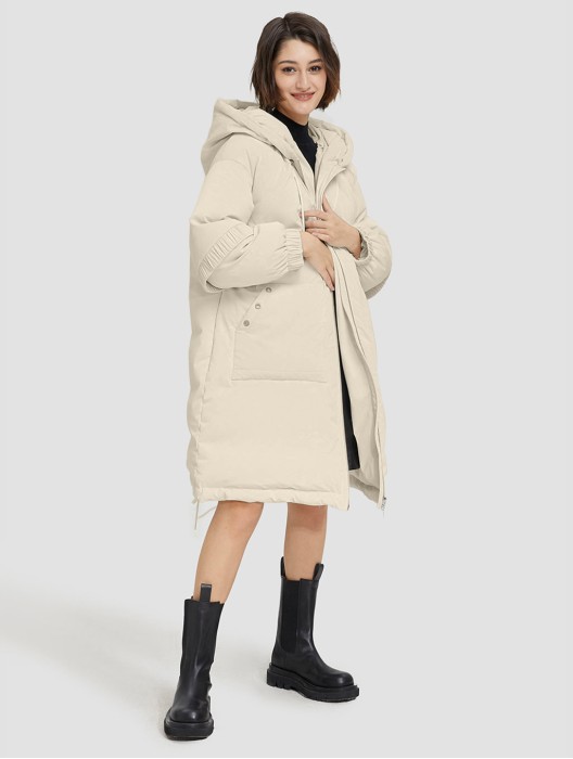 Oversized Statement Hooded Puffer Jacket